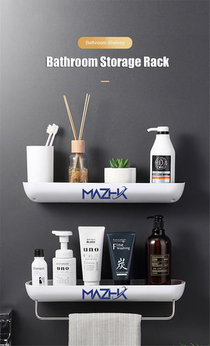 MAZHK Bathroom Organizer Shelf