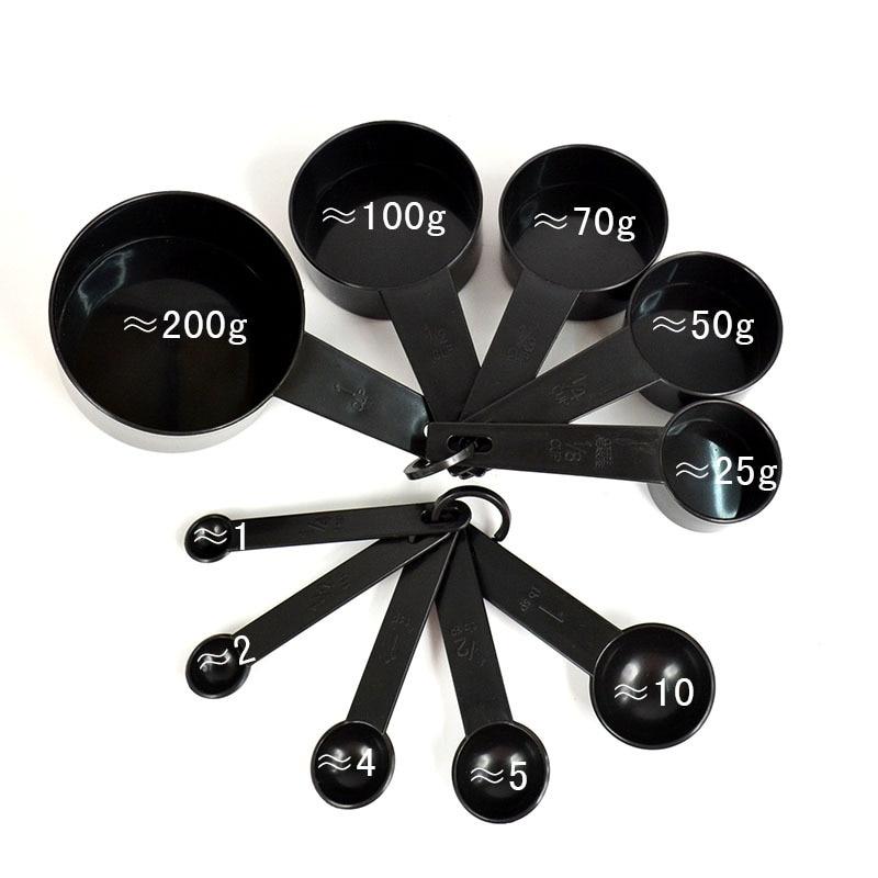 5pcs/10pcs Kitchen Accessories Tools Measuring Spoons and Cups