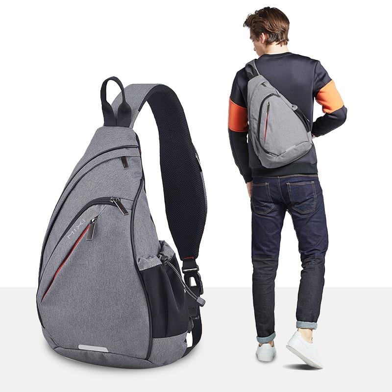 Men One Shoulder Backpack Bag