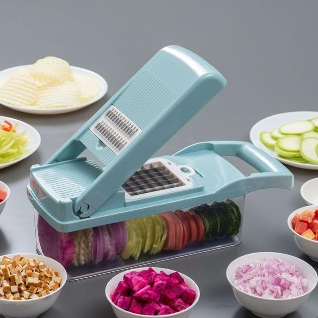 Vegetable Cutter Fruit Slicer Grater 8 In 1